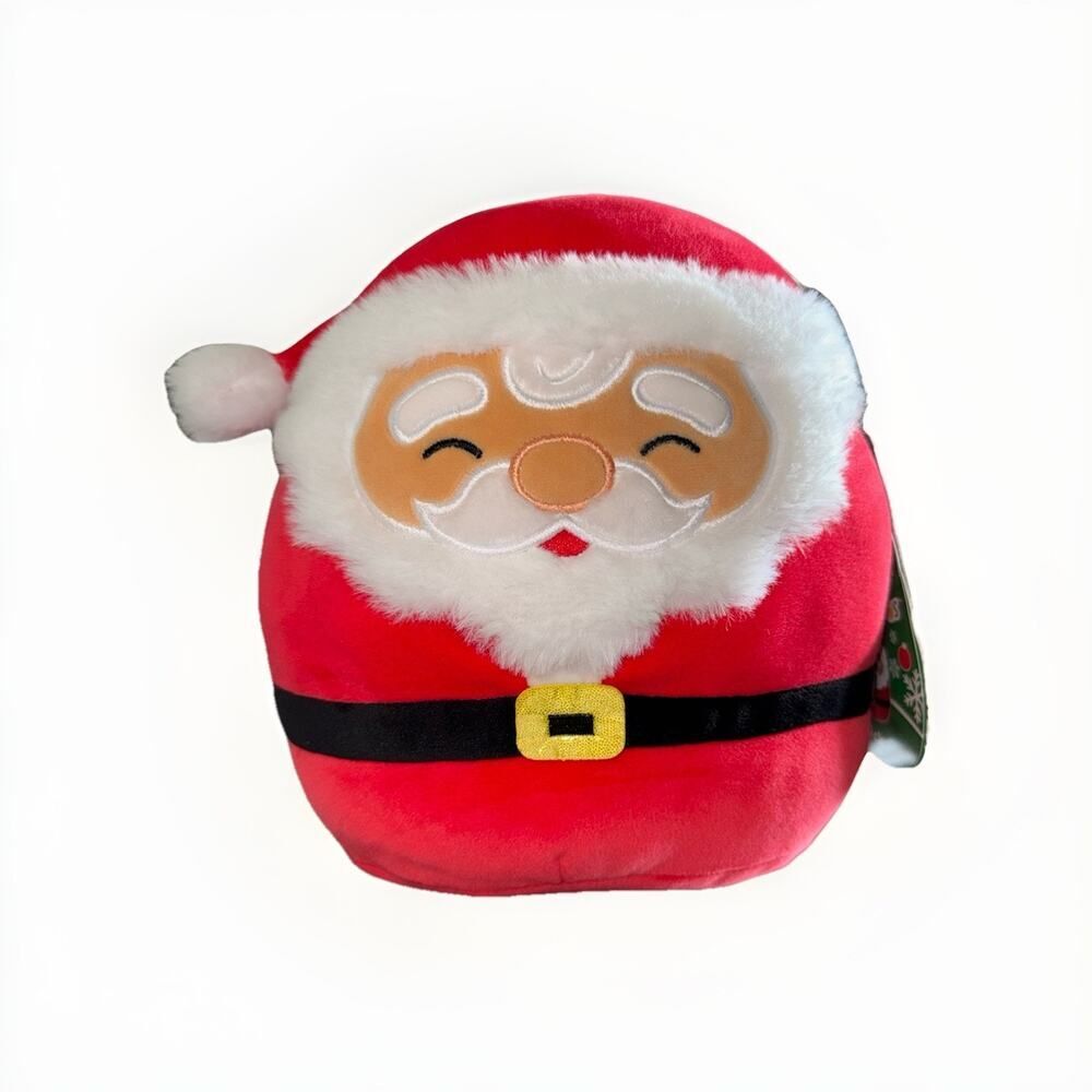 Christmas Holiday Squishmallow Plush NICK 8 inches 2023 KellyToy NWT Santa Claus